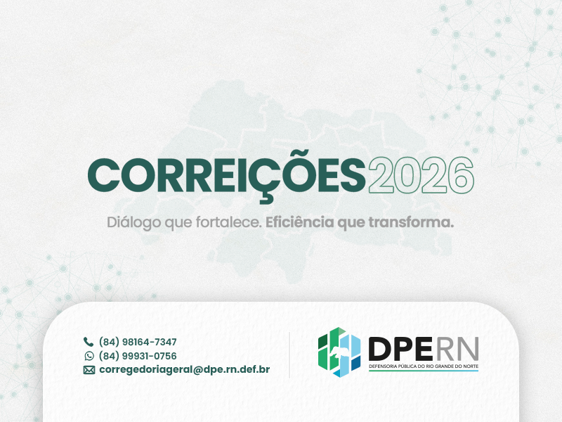 Corregedoria Geral divulga o calendário de Correições Ordinárias para 2026