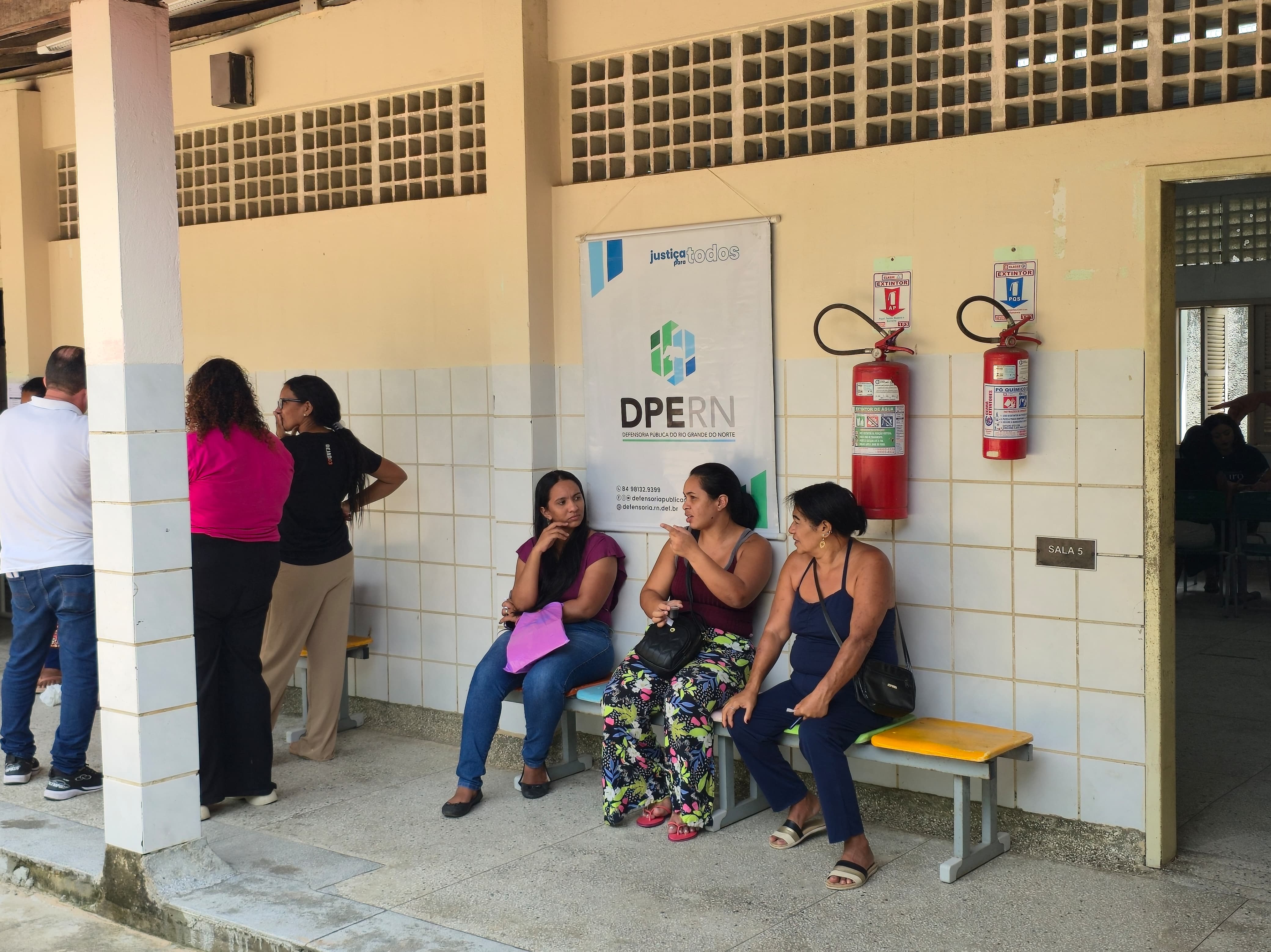 DPERN participa de audiências de conciliação com famílias afetadas por alagamento no Jardim Primavera, na Zona Norte de Natal